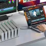 MAIWO K3096C 6 Bay External Hard Drive SATA3 to USB3.0 HDD Docking Station with Offline Clone Function for 2.5/3.5 Inch HDD/SSD for PC