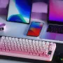 AULA S75 Pro Tri-mode Mechanical Keyboard with Display Screen 80 Keys 75% Layout Gasket Structure Hot Swappable RGB Backlit PBT Keycaps 4000mAh Gaming Keyboards