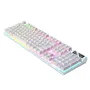 YINDIAO K500 104 Keys Wired Gaming Keyboard Mechanical-Feel Keycaps RGB Backlit USB E-sports Gamer Keyboards for PC Laptop Computer