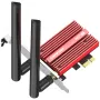 COMFAST CF-BE200 Pro WIFI7 Network Card 8774Mbps High Speed bluetooth 5.4 PCIE WiFi Card with 2*5dBi Antenna for Desktop Win10 / 11 / Linux