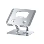 J18 Metal Tablet Stand Holder for iPad Pro for iPad Tablet Stand Adjustable Foldable Bracket Accessories Support Tablet Below 12\ for Samsung Huawei Xiaomi