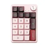 KZZI K20 19 Keys Tri-mode Wireless Mechanical Keypad with Knob Hot Swappable RGB Gaming Keyboard 2.4G/bluetooth/Wired Number Pad for PC Computer