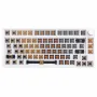 Gamakay 90Pcs Pre-lub Mechanical Switch Planet Series Tactile Silent / Linear Light Guide Switch for DIY Mechanical Gaming Keyboard