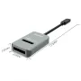 MAIWO K1696P M.2 NVMe naar Type-C SSD-behuizing Behuizing 3.1 SSD-adapter Gereedschapsloze externe SSD-doos Ondersteunt M B&M-sleutels