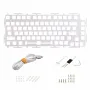 Gamakay SN75 %75 Mekanik Klavye Kiti VIA Programlanabilir Sıcak Takas Üç Modlu bluetooth/Tip-C/2.4G Kablosuz RGB Özelleştirilmiş Klavye Kiti, PCB Montaj Plakası EVA Ses Yalıtım Matı