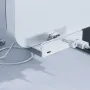 ORICO MH4PU-P 4 in 1 USB 3.0 Hub Docking Station USB Adapter with Power Supply 5Gbps Fast Data Transmission for Laptop Phone Accessories