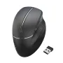 HXSJ T32 2.4G Kablosuz Dikey Oyun Faresi Yan Tekerlekli 4800DPI Ergonomi 6 Düğmeli E-spor Oyuncu Fareleri