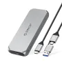 ORICO 8TB USB4 40Gbps Muhafaza Soğutma Fanı PCIe4.0 NVME Muhafaza Alüminyum Uyumlu Thunderbolt 3/4 Mac PC Bilgisayar için