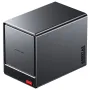 AOOSTAR WTR PRO NAS Mini PC AMD Ryzen 7 5825U 8 Core 16 Threads 16GB/32GB DDR4 RAM 512GB/1TB SSD 4 Hot-Swap HDD Bays 90T Storage Dual 2.5G Ethernet Ports Windows 11 4K Triple Screen Display Mini Computer