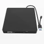 USB3.0 Type-C CD DVD External Optical Drive DVD-RW Player High Speed Data Transfer External Burner Writer Rewriter for Computer PC Laptop XD009
