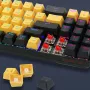 REDRAGON K688 RGB Mechanical Gaming Keyboard 78-keys Hot-Swappable Two-color Injection Keycaps Red Switch Ergonomics USB Wired Gamer Keyboards Support Macro Programming for PC Laptop Computer