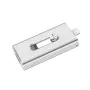 Microdrive 3-in-1 USB-A/iP/Micro USB Flash Drive Dual Interface 64G/128G/256G High Speed Data Transmission Portable Memory U Disk OTG Extended USB Drive