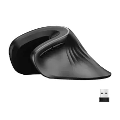 T27 Vertical Wireless Mouse Rechargeable Silent Click 1200-3200 DPI Ergonomic USB 2.4G Optical Mouse 400mAh Battery Mice Plug and Play