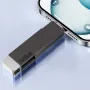 محرك أقراص فلاش لينوفو ثينك بلس BU100 من النوع C وUSB 3.2 بسعة 512 جيجابايت/256 جيجابايت/128 جيجابايت/64 جيجابايت، محرك أقراص محمول عالي السرعة دوار بزاوية 360 درجة