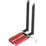 COMFAST CF-BE200 Pro WIFI7 Network Card 8774Mbps High Speed bluetooth 5.4 PCIE WiFi Card with 2*5dBi Antenna for Desktop Win10 / 11 / Linux