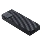 Hagibis XL-UD1101 USB 4.0 40Gbps M.2 NVMe SSD Enclosure Compatible with Thunderbolt 4/3 USB 3.2/3.1/3.0 ASM2464 Built-in Cooling Fan External Hard Drive Case