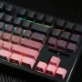 Delux KM87PRO Mechanical Gaming Keyboard Three-mode Gasket Structure Hot Swappable 87 keys Layout RGB Two-color Injection PBT Keycaps Rechargeable Wired E-sports Gamer Keyboards