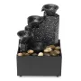 Electric Modern Tabletop Water Fountain USB Powered Water Fountain Ornament For Home Bedroom Living Room Decor