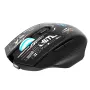 HXSJ T38 Dual-Mode Wireless Gaming Mouse RGB Lighting Silent Click 6 Buttons Adjustable DPI PAW3065 Sensor Type-C Rechargeable Mice for PC Laptop Computer