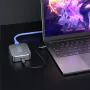NT009 Thunderbolt4 to 10G Ethernet Adapter Type-C RJ45 10Gbps Network Converter Aluminum Alloy High-Speed LAN Dongle for MacBook Windows Laptop PC