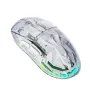 AULA SC660 Transparent Wireless Bluetooth Mouse 2.4G Three-mode Connection Lightweight Rechargeable 10000DPI E-sports Game