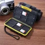 Multi-grid Waterproof Memory Card Case Micro SD Card Holder 12SD+12TF Protector Storage Box