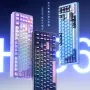 LEOBOG Hi86 Tri-mode Mechanical Keyboard 86 Keys Gasket Structure Hot Swappable Flexible Switch V3 RGB 8000mAh Battery Wireless E-sports Gaming Keyboard