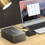 MAIWO K35272C 3.5'' HDD SATA RAID Storage Enclosure 10Gbps Dual Bay Hard Drive Docking Station to USB3.1 Type-C Gen2 with 4 Raid