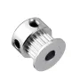 TWO TREES® 60Teeth 8mm Bore Diameter + 20Teeth 5mm Bore GT2 Timing Belt Pulley with 6mm Timing Belt for 3D Printer