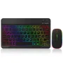 10inch Backlit For iPad Keyboard and Mouse Set Backlight Bluetooth Keyboard For IOS Android Windows Wireless Keyboard and Mouse