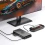 GPD G1 External GPU Dock with Oculink USB4 Port AMD RX7600M XT 63Gbps 240W GaN 4K 120Hz PCIE4.0×4 Notebook Laptop To External Video Graphics Card Expansion Dock