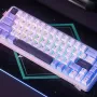 AJAZZ AK680MAX Wired Mechanical Gaming Keyboard 68 Keys Magnetic Switch Hot Swappable RGB Light E-sports Gamer Keyboards