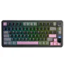 AULA S75 Pro Tri-mode Mechanical Keyboard with Display Screen 80 Keys 75% Layout Gasket Structure Hot Swappable RGB Backlit PBT Keycaps 4000mAh Gaming Keyboards