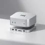 Hagibis MC60 MC60H USB-C Hub с корпусом M.2 SSD для Mac Mini M4/M4 Pro Stand Type-C Док-станция SSD Case USB3.2 Gen2 SD4.0 TF4.0 4K HD