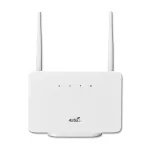 CPE106 300Mbps 4G Wireless Router Wireless Modem External Antenna with Sim Card Slot EU Plug for Home Travel Work