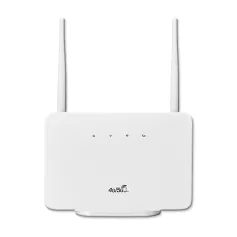 CPE106 300Mbps 4G Wireless Router Wireless Modem External Antenna with Sim Card Slot EU Plug for Home Travel Work