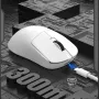 XUNFOX H8 Tri-mode Gaming Mouse PAW3311 Sensor 12000DPI 1000Hz 2.4G/BT/Wired E-sports Gamer Mice Lightweight 55g for PC Computer Laptop