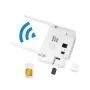CPE106 300Mbps 4G Wireless Router Wireless Modem External Antenna with Sim Card Slot EU Plug for Home Travel Work