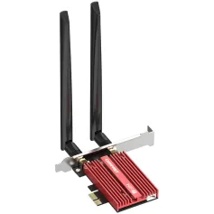 COMFAST CF-BE200 Pro WIFI7 Network Card 8774Mbps High Speed bluetooth 5.4 PCIE WiFi Card with 2*5dBi Antenna for Desktop Win10 / 11 / Linux
