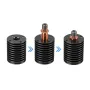 KINGROON V6 Voron Ceramic Kit Bimetallic Throat Pipe Three-Hole Hardened Steel Nozzle 320°C High Temperature 24V 3D Printer Parts