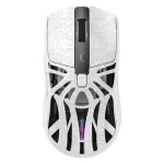 SMAILWOLF M8 Tri-mode Gaming Mouse with Charger Dock PAW3311 Sensor RGB 12000DPI 1KHz Return Rate 72g Lightweight Rechargeable Mouse