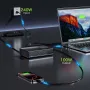 GMKtec AD-GP1 External GPU Dock with Oculink PCIe4x4 DP2.0 HD2.1 USB4 Port AMD RX 7600M XT 8GB GDDR6 4K 4-Display Gaming Portable Graphics Docking with Cooling Fans