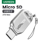 UGREEN Card Reader USB-C to Micro SD TF Card OTG Adapter for Laptop PC Tablet Phone Windows USB3.0 Memory Cardreader