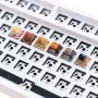 Gamakay 90Pcs Pre-lub Mechanical Switch Planet Series Tactile Silent / Linear Light Guide Switch for DIY Mechanical Gaming Keyboard