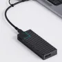 Hagibis XL-UD1101 USB 4.0 40Gbps M.2 NVMe SSD Enclosure Compatible with Thunderbolt 4/3 USB 3.2/3.1/3.0 ASM2464 Built-in Cooling Fan External Hard Drive Case
