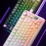 AULA S75 Pro Tri-mode Mechanical Keyboard with Display Screen 80 Keys 75% Layout Gasket Structure Hot Swappable RGB Backlit PBT Keycaps 4000mAh Gaming Keyboards