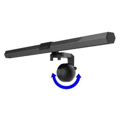 Monitor de luzes LED de 40 cm para jogos de computador, barra de iluminação, monitor com rotação ajustável, tela de computador de mesa, luz suspensa, plug and play