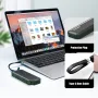Hagibis M.2 NVMe SATA SSD Case Dual Protocol SSD Enclosure M.2 to USB 3.1 Gen2 Adapter for NVME PCIE NGFF SATA SSD Disk Box
