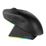 Ratón inalámbrico trimodo Ajazz AJ139 Max con chipset PAW3395 para juegos, 26 000 DPI, RGB, 2,4 G, Bluetooth y cable, para deportes electrónicos, ligero, 58 g