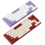 AJAZZ AK680 68 Keys Wired Mechanical Gaming Keyboard Hot Swappable Sleeve Switch RGB USB Wired 65% Layout Gaming Keyboard
